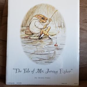 Beatrix Potter The Tale of Mr. Jeremy Fisher 1995 Flying Colors 8x10 Print